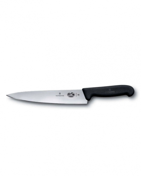 Μαχαίρι σεφ 22cm. με λαβή Fibrox, Victorinox 5.2003.22, ΜΑΥΡΟ