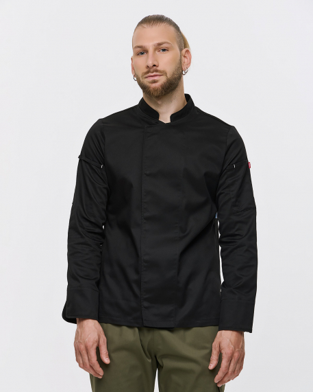 Σακάκι chef μακρυμάνικο COOLMAX, Velilla, Shift-405211, BLACK