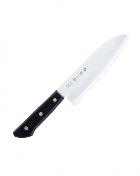 Μαχαίρι Santoku 17cm Togiro Basic,Tojiro, F-316, ΜΑΥΡΟ