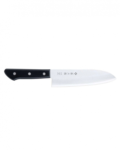 Μαχαίρι Santoku 17cm Togiro Basic,Tojiro, F-316, ΜΑΥΡΟ