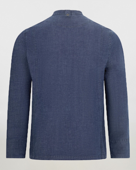 Σακάκι σεφ με μακρύ μανίκι, Velilla, 405212S, DENIM