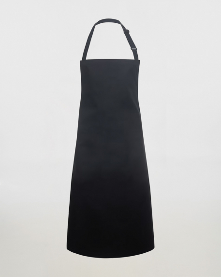 Ποδιά ολόσωμη ρυθμιζόμενη συνθετική Basic, Karlowsky, Bib Apron Basic BLS 4, ΜΑΥΡΟ