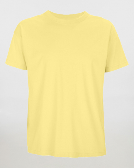 Ανδρικό Oversized T-shirt, Sols, Boxy Men-03806, LIGHT YELLOW