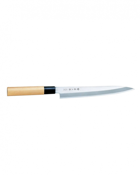 Μαχαίρι Yanagi-Sashimi 21cm με λαβή βελανιδιάς MV Japanese, Tojiro, F-1056, ΚΑΦΕ