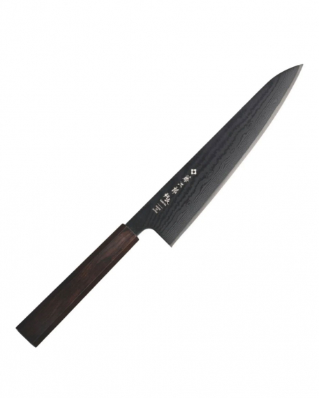 Μαχαίρι σεφ 21cm  με λαβή έβενου Sakuya, Tojiro, FD-1374, ΜΑΥΡΟ
