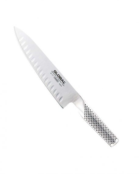 Μαχαίρι σεφ με αυλακώσεις 20cm Classic G Series, Global, G-77, INOX