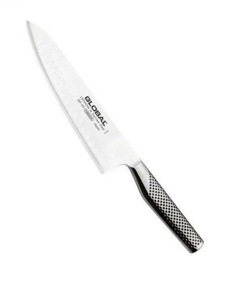 Μαχαίρι σεφ με αυλακώσεις 20.5cm Classic GF Series, Global, GF-99, INOX