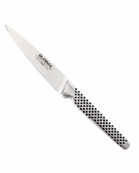 Μαχαίρι γενικής χρήσης μισό οδοντωτό 11cm Classic GSF Series, Global, GSF-23, INOX