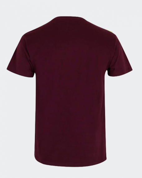 Unisex t-shirt, με κοντό μανίκι, MUKUA, Palm-023C, WINE