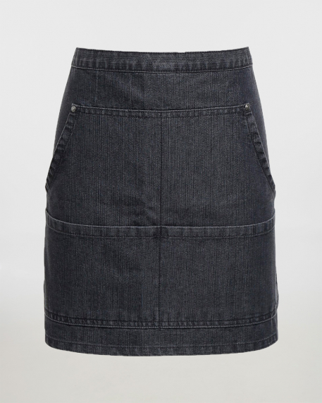 Ποδιά μέσης τζιν, Premier, PR125, BLACK DENIM