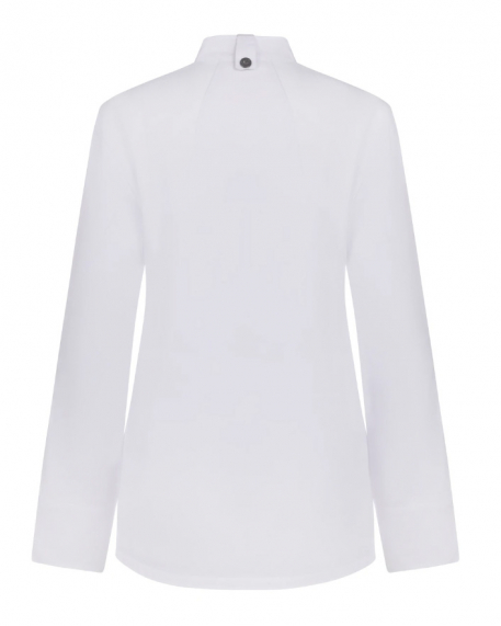 Γυναικείο σακάκι chef μακρυμάνικο COOLMAX, Velilla, Shift-Woman-405211W, WHITE