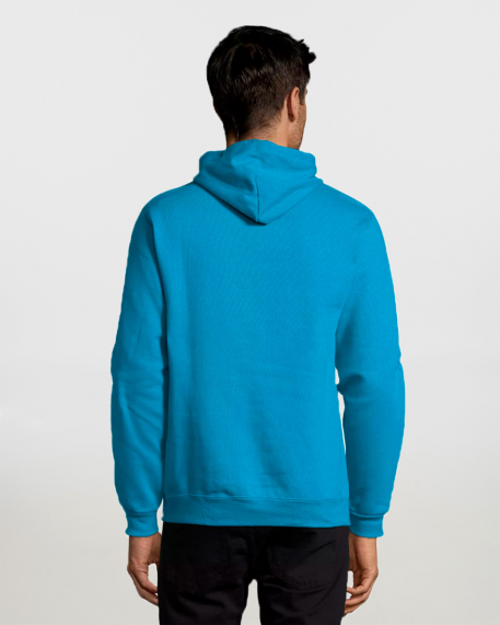 Unisex φούτερ με κουκούλα, Sols, Snake, AQUA