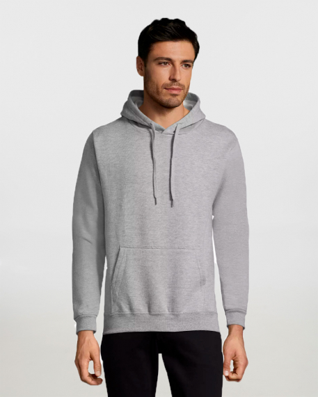 Unisex φούτερ με κουκούλα, Sols, Snake, GREY MELANGE