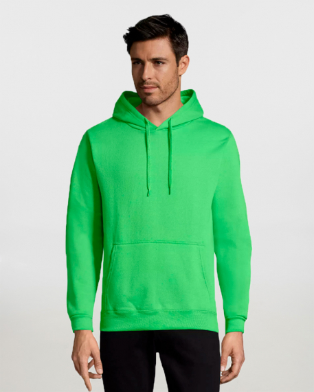 Unisex φούτερ με κουκούλα, Sols, Snake, LIME NEW