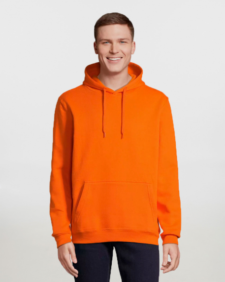 Unisex φούτερ με κουκούλα, Sols, Snake, ORANGE
