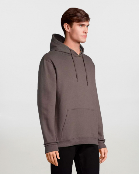 Unisex φούτερ με κουκούλα, Sols, Snake, DARK GREY