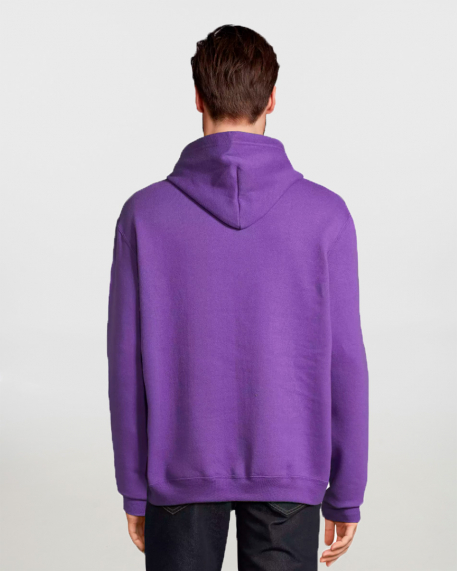 Unisex φούτερ με κουκούλα, Sols, Snake, DARK PURPLE