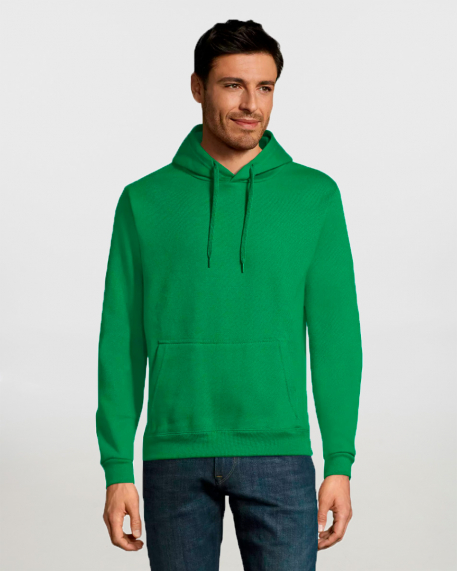 Unisex φούτερ με κουκούλα, Sols, Snake, KELLY GREEN