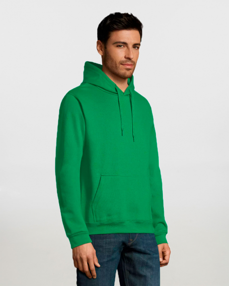 Unisex φούτερ με κουκούλα, Sols, Snake, KELLY GREEN