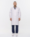 Unisex ρόμπα μακρυμάνικη με snap κουμπιά, Velilla, 259001, WHITE