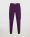 Παντελόνι stretch τύπου jogger με ελαστική ζώνη, Velilla, EASY - 533021S, PLUM