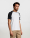 Ανδρικό T-shirt δίχρωμο, Sols, Funky-11190, WHITE/BLACK
