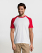Ανδρικό T-shirt δίχρωμο, Sols, Funky-11190, WHITE/RED