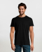 Unisex t-shirt, 100% βαμβάκι 190g/m², σε 46 χρώματα  Sols, Imperial-11500, DEEP BLACK