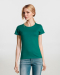 Γυναικείο t-shirt, 100% βαμβάκι 190g/m², σε 36 χρώματα  Sols, Imperial Women-11502, EMERALD