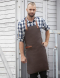 Δερμάτινη ολόσωμη ποδιά, Karlowsky, LEATHER BIB APRON  LS23, MOKKA