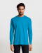 Ανδρικό μακρυμάνικο T-shirt, Sols, Monarch-11420, AQUA