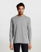 Ανδρικό μακρυμάνικο T-shirt, Sols, Monarch-11420, GREY MELANGE