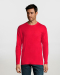 Ανδρικό μακρυμάνικο T-shirt, Sols, Monarch-11420, RED