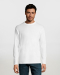 Ανδρικό μακρυμάνικο T-shirt, Sols, Monarch-11420, WHITE