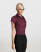 Γυναικείο κοντομάνικο stretch πουκάμισο Sols, Excess-17020, MEDIUM BURGUNDY