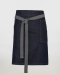 Κερωμένη ποδιά μέσης τζιν, Premier, DIVISION- PR135, INDIGO DENIM