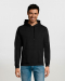 Unisex φούτερ με κουκούλα, Sols, Snake, BLACK