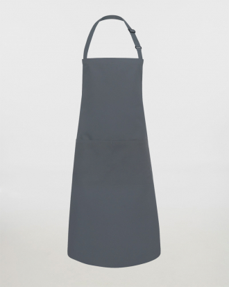 Ολόσωμη ποδιά με 2 μπροστινές τσέπες (75x90), Karlowsky, Bib Apron Basic BLS5, ANTHRACITE