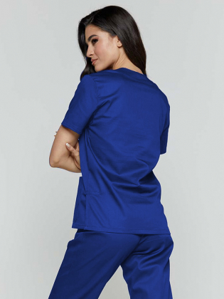 Unisex μπλούζα με βε λαιμόκοψη, Velilla, Cami-589, ULTRAMARINE BLUE