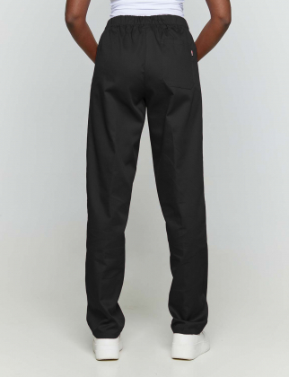 Unisex παντελόνι με ελαστική μέση και μία τσέπη, Velilla, Nera-333, BLACK