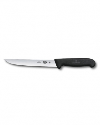 Μαχαίρι carving 15cm με λαβή Fibrox, Victorinox, 5.2803.15, ΜΑΥΡΟ