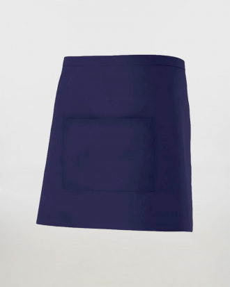 Ποδιά μέσης με τσέπη, Velilla, Short Apron - 404201, MARINE BLUE