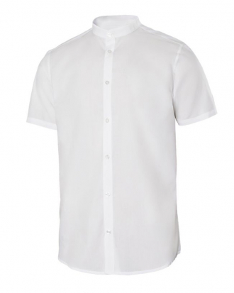 Ανδρικό ΜΑΟ stretch πουκάμισο κοντό μανίκι Velilla, Miro-405012S, WHITE