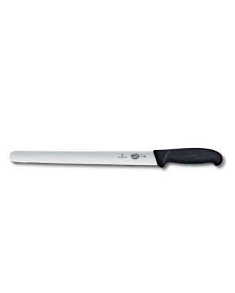 Μαχαίρι τεμαχισμού, γύρου 36cm λαβή Fibrox, Victorinox, 5.4203.36, ΜΑΥΡΟ