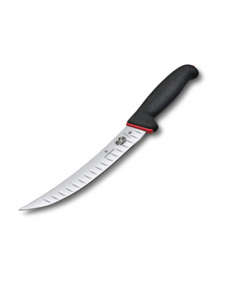 Μαχαίρι σφαγής 20cm λαβή Dual grip Fibrox, Victorinox, 5.7223.20D, ΜΑΥΡΟ