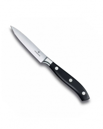 Μαχαίρι κουζίνας μονοκόμματο 10cm σε ειδική συσκευασία δώρου Grand Maitre, Victorinox, 7.7203.10G, ΜΑΥΡΟ