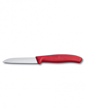 Μαχαίρι κουζίνας 8 εκατ. ίσιο, κόκκινη λαβή Swiss Classic, Victorinox, 6.7401, ΚΟΚΚΙΝΟ