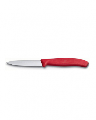 Μαχαίρι κουζίνας 8cm μυτερό, κόκκινη λαβή Swiss Classic, Victorinox, 6.7601, ΚΟΚΚΙΝΟ
