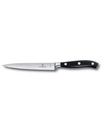 Μαχαίρι κουζίνας μονοκόμματο 15 εκατ. σε ειδική συσκευασία δώρου Grand Maitre, Victorinox, 7.7203.15G, ΜΑΥΡΟ