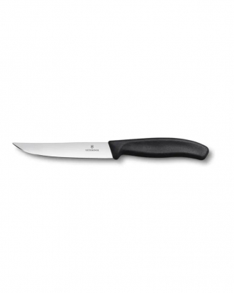 Μαχαίρι steak 12cm, μαύρη λαβή Gourmet Swiss Classic, Victorinox, 6.7903.12, ΜΑΥΡΟ